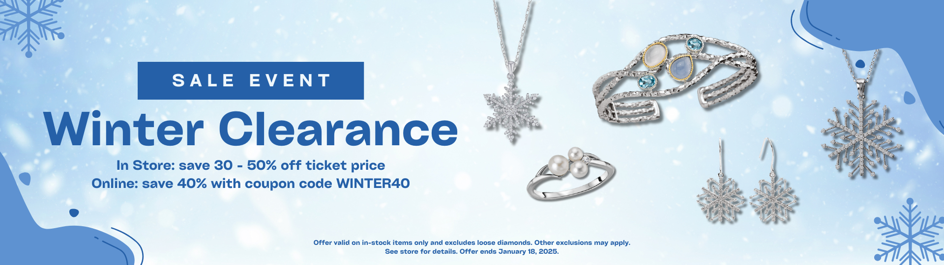 Winter Clearance Event