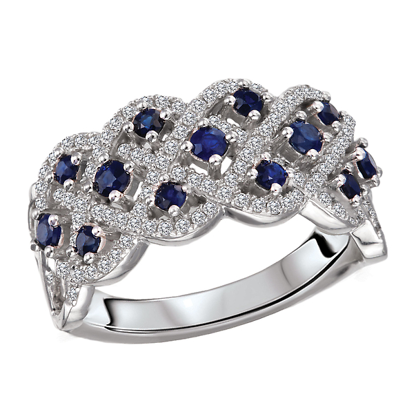 Ladies Fashion Sapphire Ring