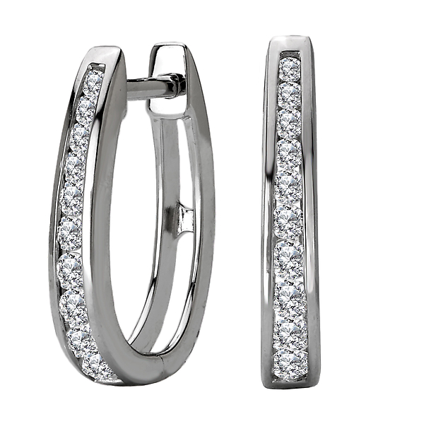 Ladies Fashion Diamond Earrings