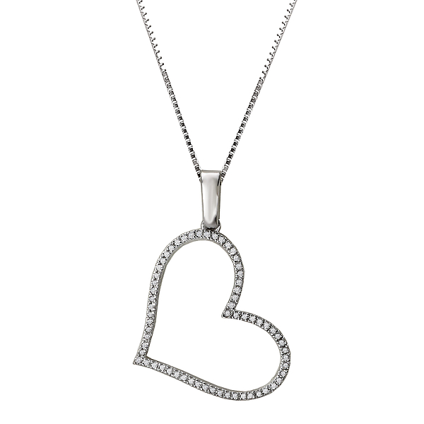 Diamond Heart Pendant