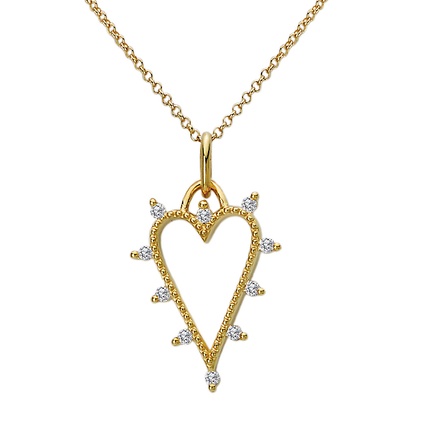 Ladies Fashion Heart Pendant