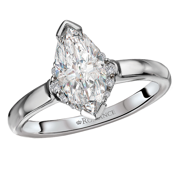 Semi-Mount Diamond Engagement Ring