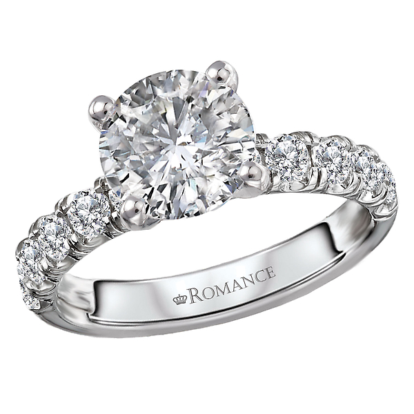 Semi-Mount Diamond Engagement Ring