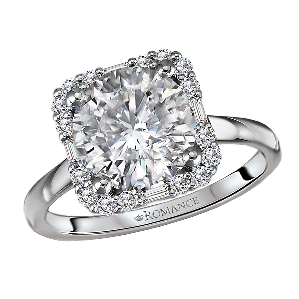 Semi-Mount Diamond Engagement Ring