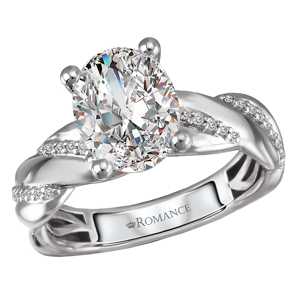 Diamond Semi-Mount Engagement Ring