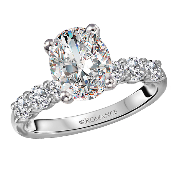 Diamond Semi-Mount Engagement Ring