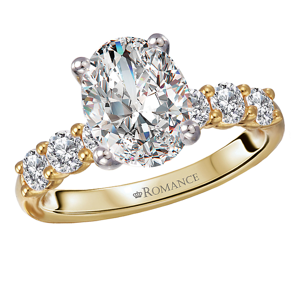 Diamond Semi-Mount Engagement Ring