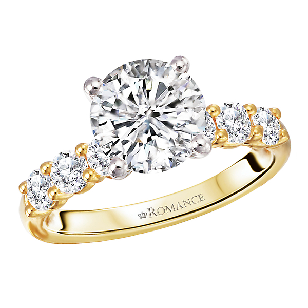 Diamond Semi-Mount Engagement Ring