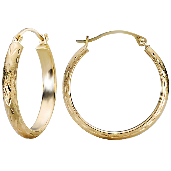 Ladies Fashion Hoop Earrings